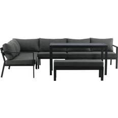 Aluminium - Hynder Loungesæt Venture Design Ramos Loungesæt, 1 borde inkl. 5 sofaer