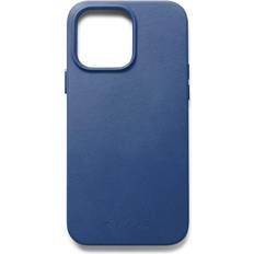 Mujjo Sort Mobiletuier Mujjo Full Leather Case (iPhone 14 Pro Max) Blå