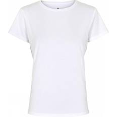 Dame - M - Viskose T-shirts Boody Crew Neck T-shirt - White