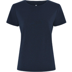 Blå - Viskose T-shirts Boody Bamboo Round Neck T-shirt