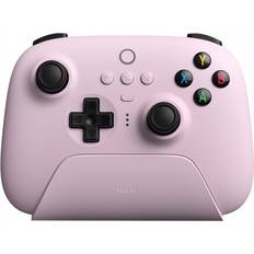 8Bitdo Ultimate Wireless 2.4g Controller with Charging Dock (PC) - Pastel Pink