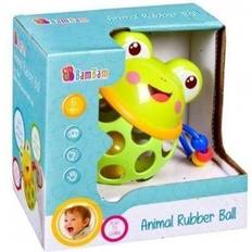 Bambam Legetøj Bambam Rubber ball with rattle frog (254574)
