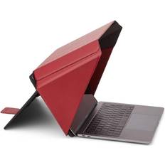 Philbert Laptop sleeve med solskærm LUX Hood Stand Universal 12-14'' Rød
