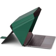 Philbert Laptop sleeve med solskærm LUX Hood Stand Universal 12-14'' Grøn