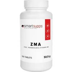 SmartSupps Vitaminer & Mineraler SmartSupps ZMA 100 stk