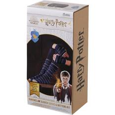 Harry Potter Dragter & Tøj Kostumer Harry Potter Eaglemoss Ravenclaw Mittens & Slouch Socks Knit Kit