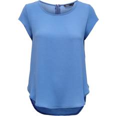 40 - Gul - S Overdele Only Loose Fit Short Sleeve Top