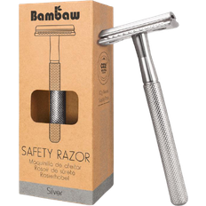 Bambaw Metal Safety Razor Silver