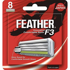 Feather Barberskrabere & Barberblade Feather F3 rakblad 8-p