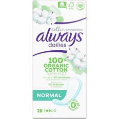 Always Trusseindlæg Always Dailies Organic Cotton Protection Normal 28-pack 28-pack
