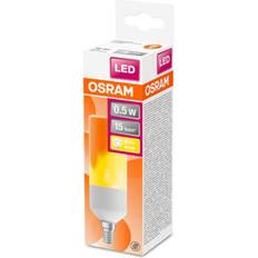 Osram E14 Lavenergipærer Osram Flame Effect Energy-Efficient Lamps 0.5W E14