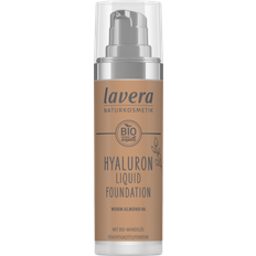 Lavera Hyaluron Liquid Foundation Warm Almond 06 Natural Cosmetics Vegan