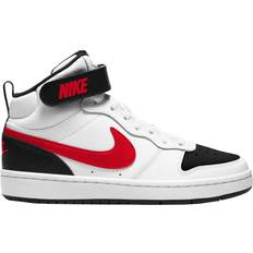 Nike Velcro Sneakers Nike Court Borough Mid 2 GSV - White/Black/University Red