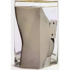 Seletti Vaser Seletti Two Of Spades 15x30 Cm Glas Klar 14152 Vase