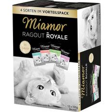 Miamor 12x100 4 varianter Ragout Royale Kattefoder