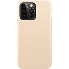 Xqisit Beige Mobilcovers Xqisit Silicone Case for iPhone 14 Pro Max