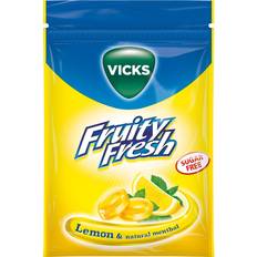 Vicks Fruity Fresh Lemon Menthol Sugar FreeLemon Plus 72 72g