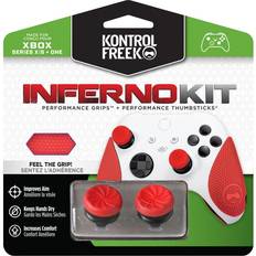 KontrolFreek Performance Thumbsticks + Grips Til Xbox - Inferno