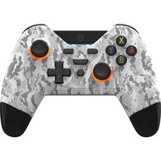 Gioteck Nintendo Switch Spil controllere Gioteck WX4+ Wireless RGB Controller - White Camo