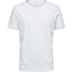 Selected Grå Tøj Selected Short Sleeve O-neck W T-shirt