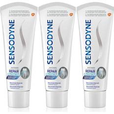 Sensodyne Modvirker dårlig ånde Tandbørster, Tandpastaer & Mundskyl Sensodyne Repair & Protect Whitening 75ml 3-pack
