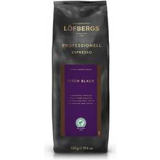 Löfbergs Drikkevarer Löfbergs Pitch Black Espresso 500 hele