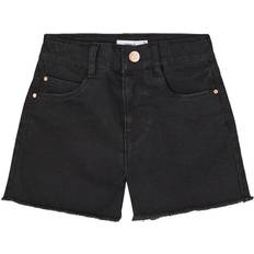 140 - Polyester - Shorts Bukser Name It Regular Fit Denim Shorts - Black Denim (13197313)