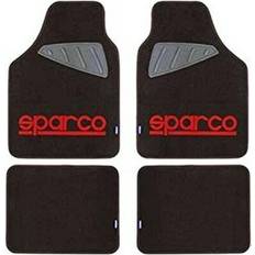 Sparco gulvmåtte sæt SPC1903 Universal Sort/Rød