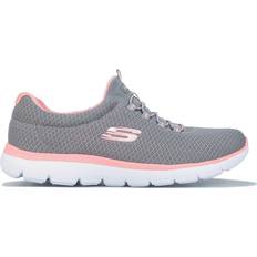 Skechers 42 ⅓ - Dame - Gummi Sneakers Skechers Summits W - Grey/Pink