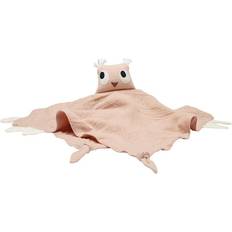 Kids Concept Pink Babyudstyr Kids Concept Edvin Comfort Blanket Ola the Owl