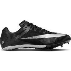 Nike 7,5 - Unisex Løbesko Nike Rival Sprint - Black/Light Smoke Grey/Dark Smoke Grey/Metallic Silver