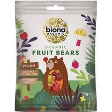 Slik på tilbud Biona Organic Vingummi bamser Økologisk