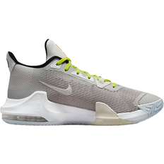 42 - Herre - Nike Air Max Basketballsko Nike Air Max Impact 3 - Light Iron Ore/Phantom/Football Grey/Atomic Green