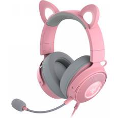 2.0 (stereo) - Over-Ear - Pink Høretelefoner Razer Kraken Kitty V2 Pro