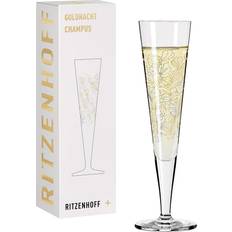 Ritzenhoff Med fod Champagneglas Ritzenhoff Goldnacht Champagneglas 20.5cl