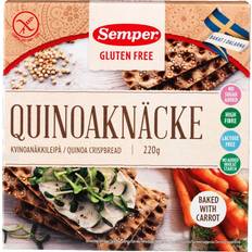 Semper Kiks, Knækbrød & Skorper Semper Knækbrød quinoa 220
