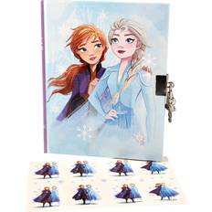 Billig Kreativitetsbøger Disney Frozen Dagbog, Blå