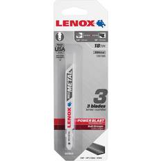 Lenox Tilbehør til elværktøj Lenox B318T3 Stiksavsklinge til metal mellem TPI 18 T118A pakke a 3 stk
