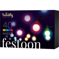 Twinkly Lyskæder & LED bånd Twinkly Festoon Lyskæde 40 Pærer