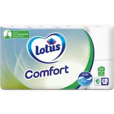 Toilet- & Husholdningspapir Antalis Lotus Comfort Toilet Paper 3-ply 18.45m 56 Rolls