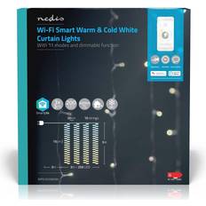 Udendørsbelysning Julebelysning Nedis SmartLife 200 LED 3m 6500k Julelampe