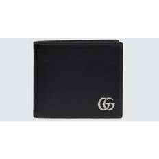 Gucci GG Marmont leather bi-fold wallet - black