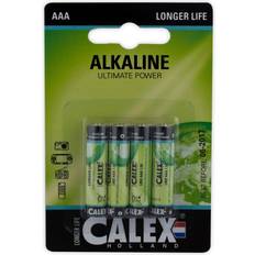 Calex 133112 Alkaline Batteri LR03/AAA 1,5V, blister 4 pk