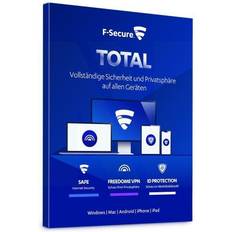 F-Secure Windows Kontorsoftware F-Secure Total Security & VPN 2023