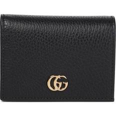 Gucci GG Marmont Grained-leather Wallet - Black