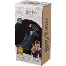 Harry Potter Dragter & Tøj Kostumer Harry Potter Slytherin Strik-Selv Kit Strømper og Vanter