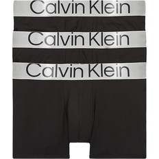 Calvin Klein Boxsershorts tights - Økologisk materiale Tøj Calvin Klein Steel Cotton Trunks 3-pack - Black