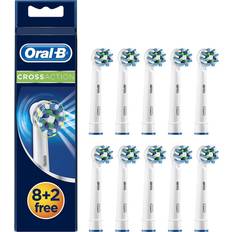 Oral b tandbørstehoveder Oral-B CrossAction 10-pack