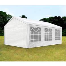 Toolport Marquee 3x6m PE 180g/m² white waterproof Party