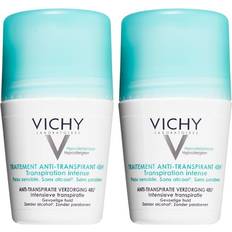 Vichy Uden parabener Deodoranter Vichy 48H Intensive Anti-Perspirant Deo Roll-on 50ml 2-pack